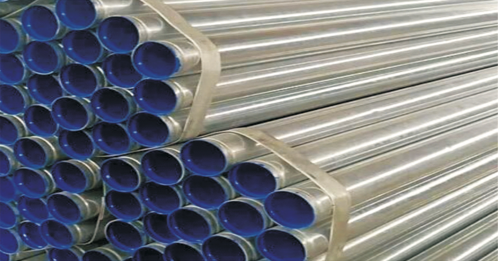 Galvanized Exterior & Polyethylene Coated Interior Composite Steel Pipe